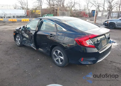 2020 Honda Civic Lx z USA, uszkodzony, nr VIN 2HGFC2F60LH564998